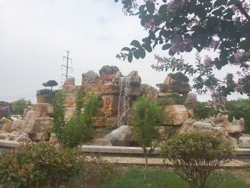 A corner of the factory area